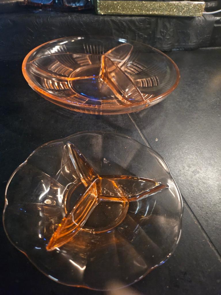 Vintage Arcoroc France Rozenservies - Roze Glaswerk Set, Ophalen of Verzenden