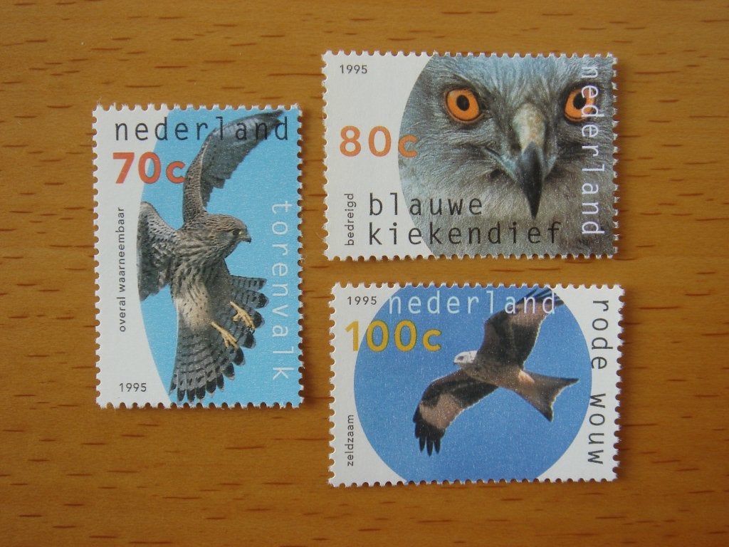NVPH 1649, 1650 en 1651 Natuurbeschermingsjaar 3x, Ophalen of Verzenden, Na 1940, Postfris