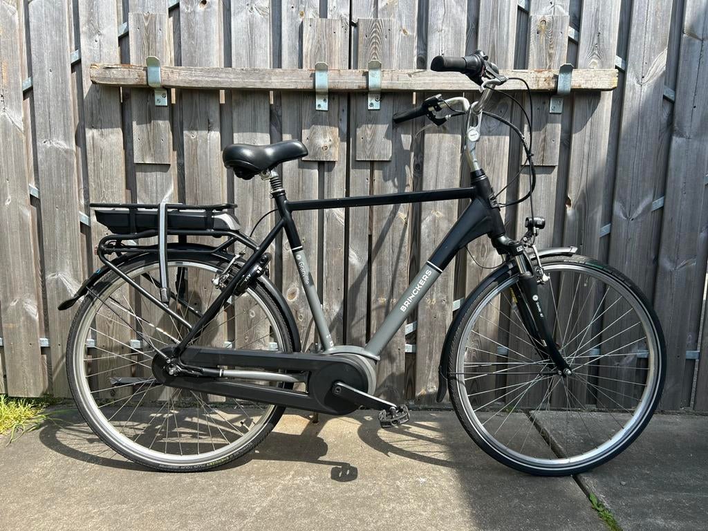 Brinckers granville herenfiets 28 inch boschmiddenmotor, Ophalen, Gebruikt, Brinckers, 59 cm of meer