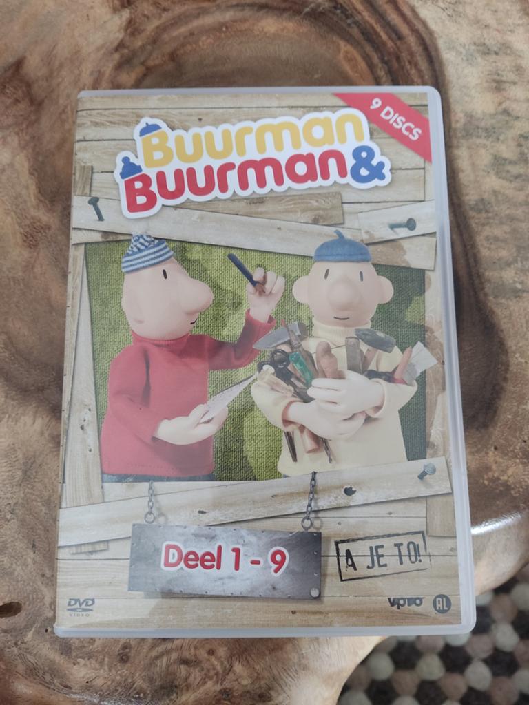 9 DVD's Buurman en Buurman, Cd's en Dvd's, Dvd's | Kinderen en Jeugd, Alle leeftijden, Ophalen, Zo goed als nieuw, Poppen