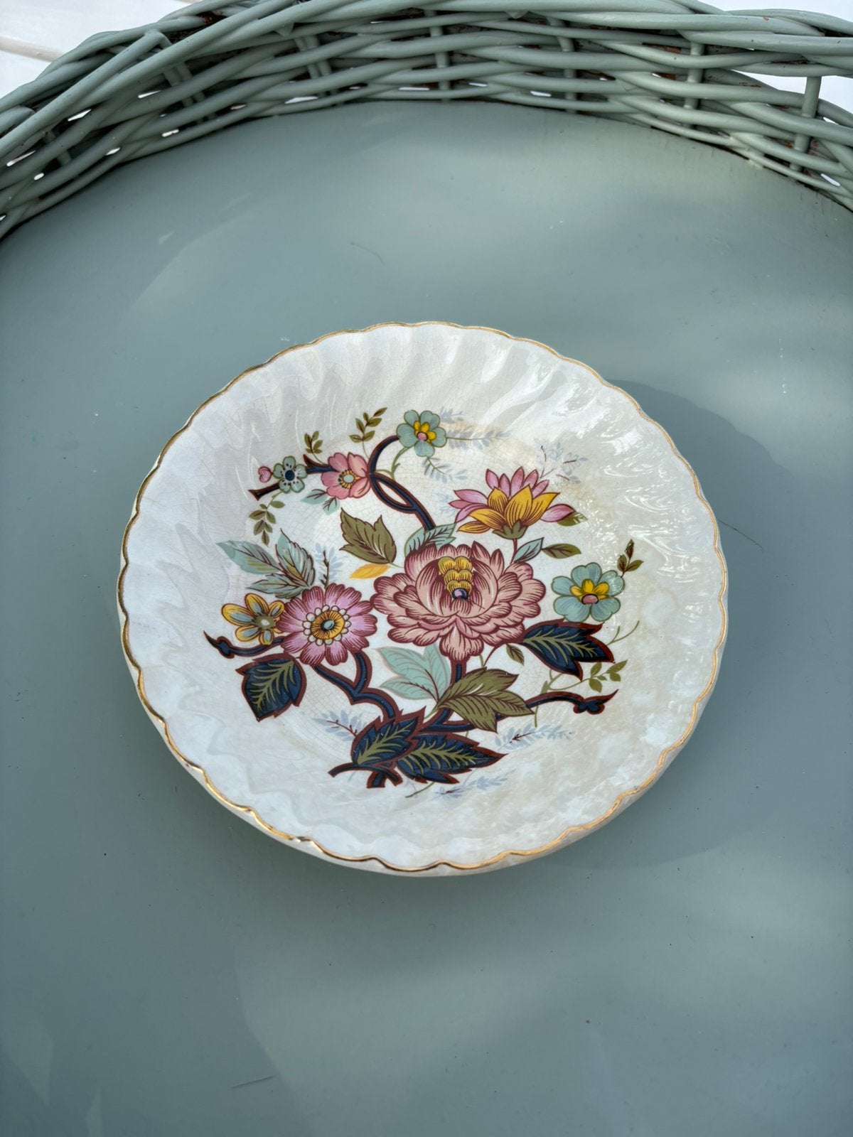 Prachtig schaaltje, vintage England, Antiek en Kunst, Ophalen of Verzenden