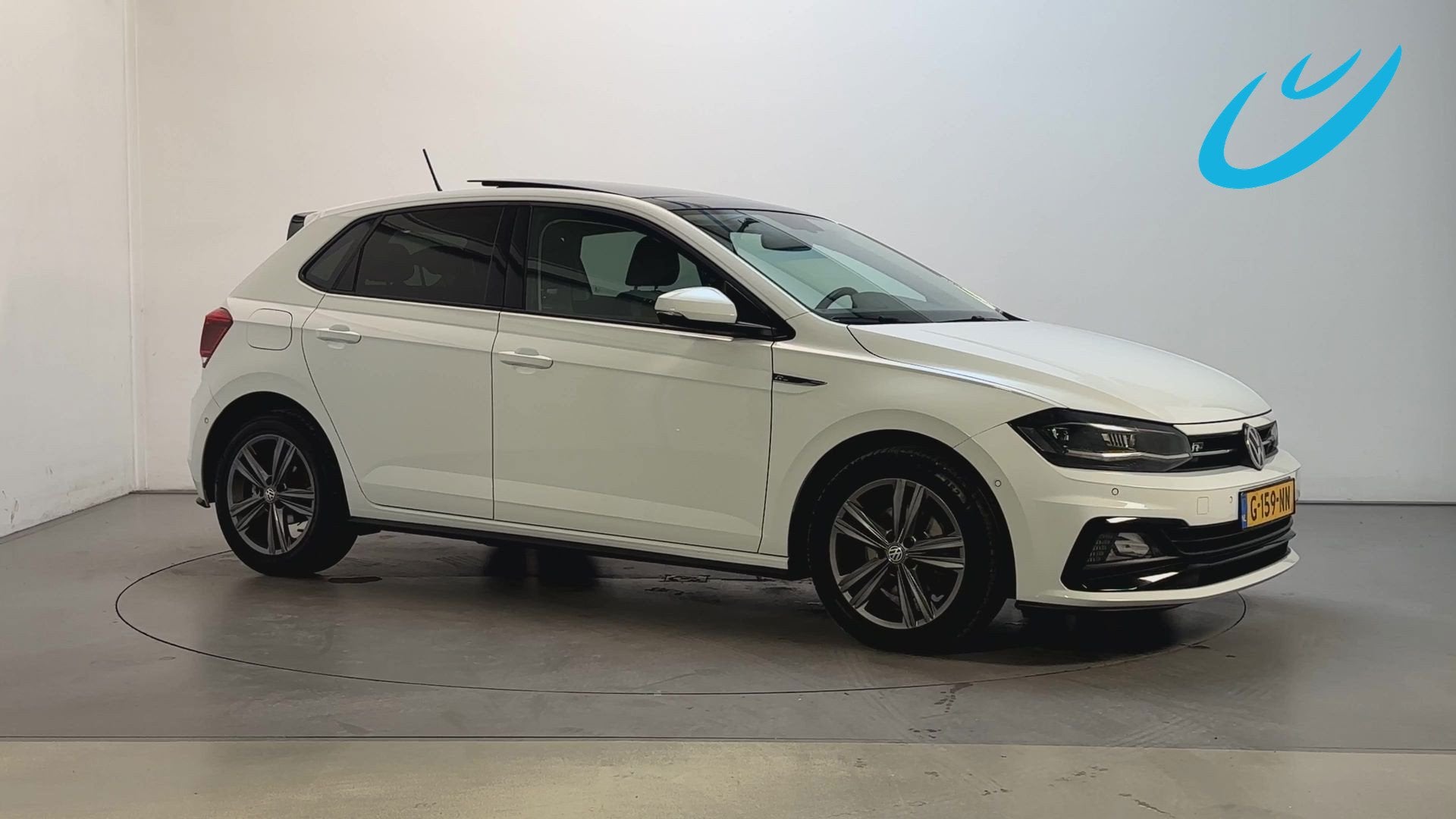 Volkswagen Polo 1.0 TSI 116pk Highline Business R R-Line Pan, Voorwielaandrijving, Stof, Gebruikt, 580 kg