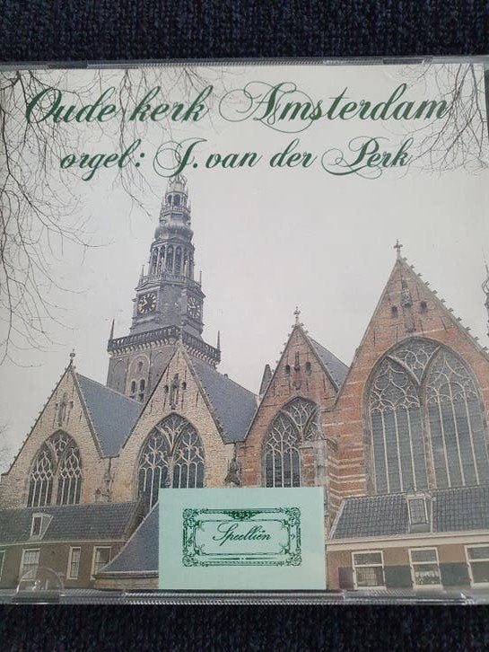 Oude Kerk Amsterdam Orgel: J. van der Perk CD, Ophalen of Verzenden, Modernisme tot heden, Zo goed als nieuw, Overige typen