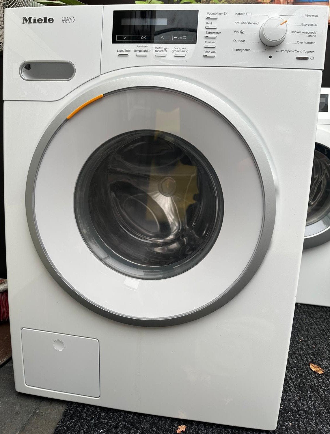 Miele W1 1600 toeren 8kg wasmachine, Ophalen, Minder dan 85 cm, 8 tot 10 kg, Energieklasse A of zuiniger