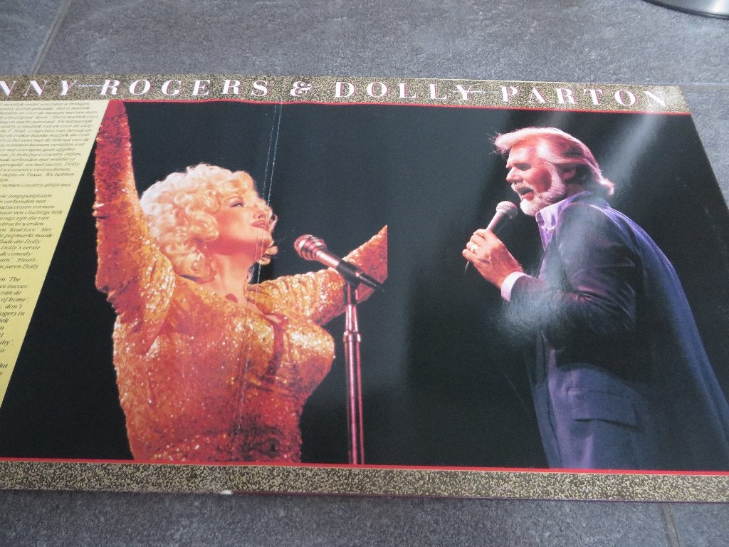 dolly parton -k rogers -  greatest hitsdubbel lp, Ophalen of Verzenden, Zo goed als nieuw, 12 inch, Dubbel-LP