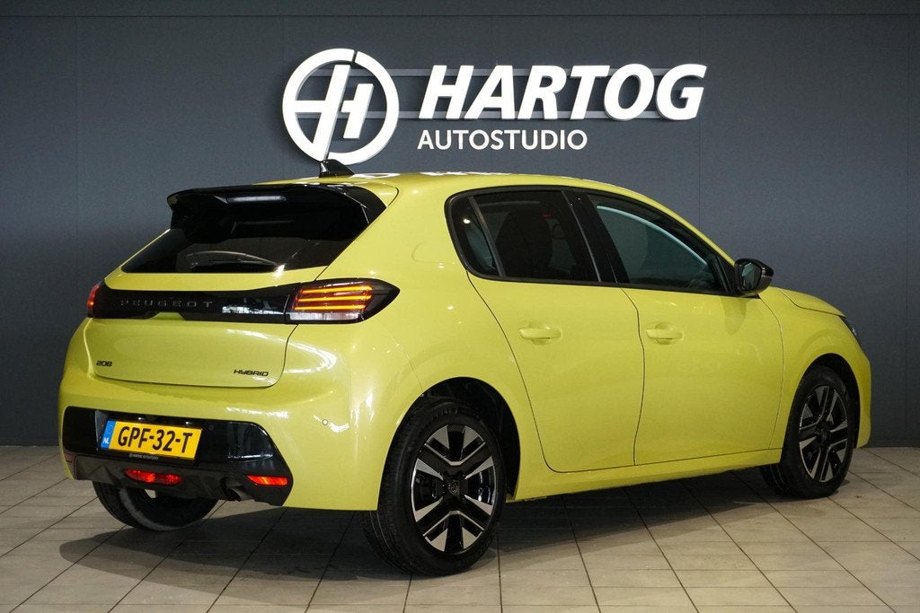 Peugeot 208 Hybrid 100 e-DCS6 Allure + ADAPTIEVE CRUISE / CA, Auto's, Peugeot, 1195 kg, Gebruikt, Euro 6, 1199 cc