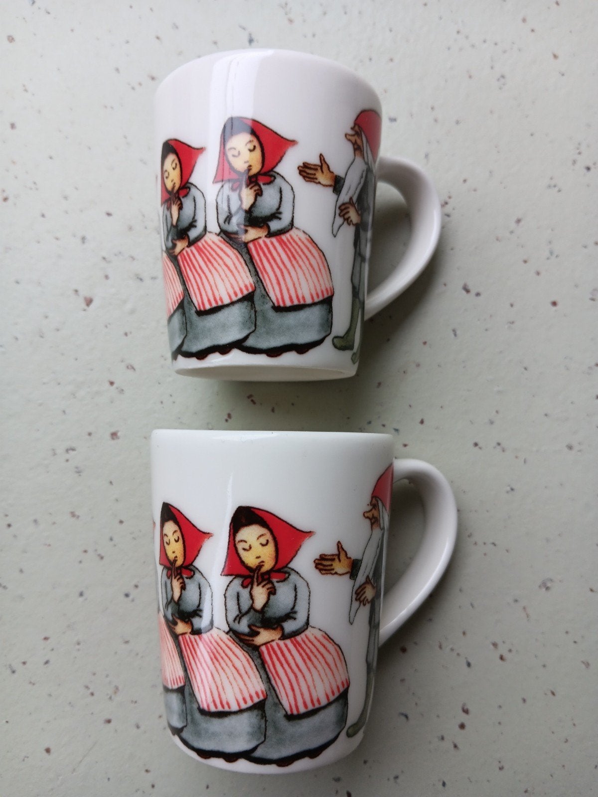 ZGAN 2x Design House Stockholm Elsa Beskow espresso kopje, Ophalen of Verzenden, Zo goed als nieuw