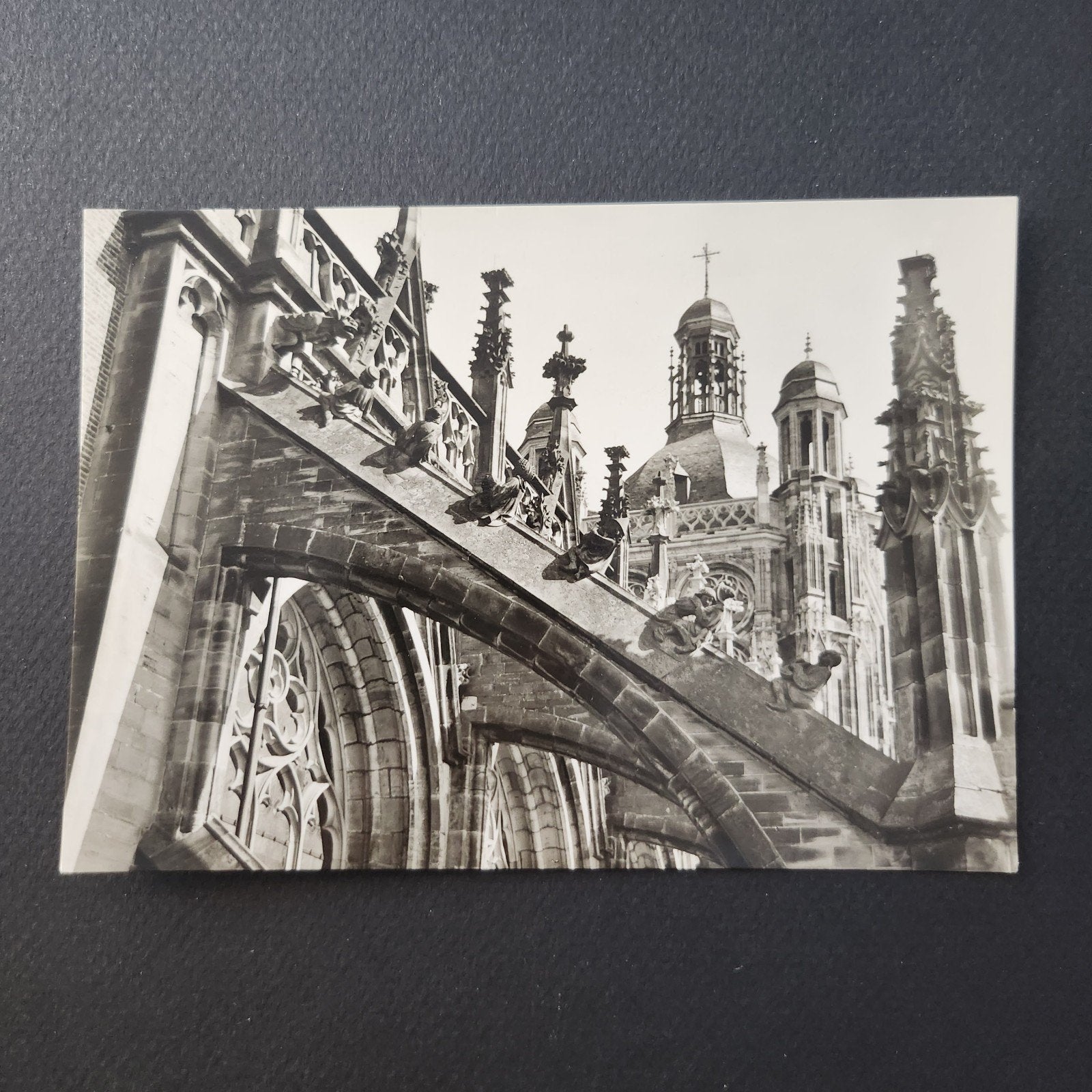 Echte foto Kathedrale basiliek van Sint-Jan 's-Hertogenbosc, Verzenden, Ongelopen