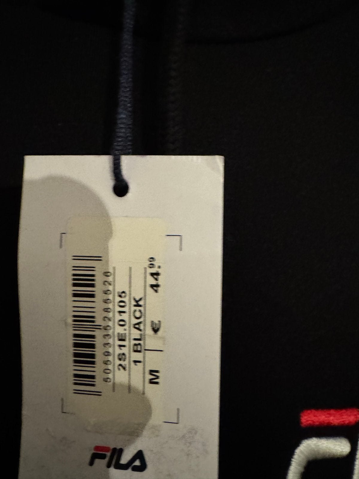 Fila trainingspak - Zwart - Maat M - Nieuw met kaartjes, Ophalen of Verzenden, Nieuw, Maat 48/50 (M), Zwart