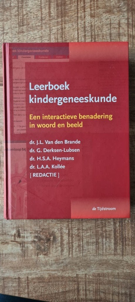 Leerboek kindergeneeskunde - gratis, Ophalen of Verzenden, Beta, Zo goed als nieuw, HBO