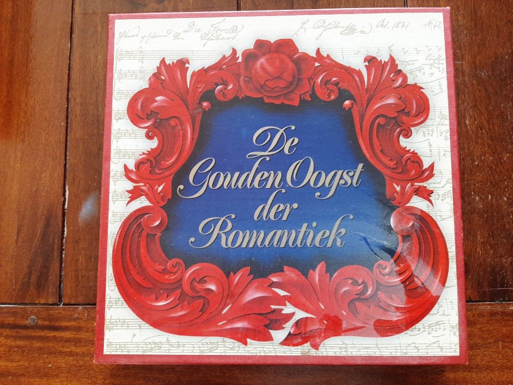 Box De gouden oogst der romantiek / Diverse orkesten, LP, Gebruikt, Pop, Ophalen of Verzenden