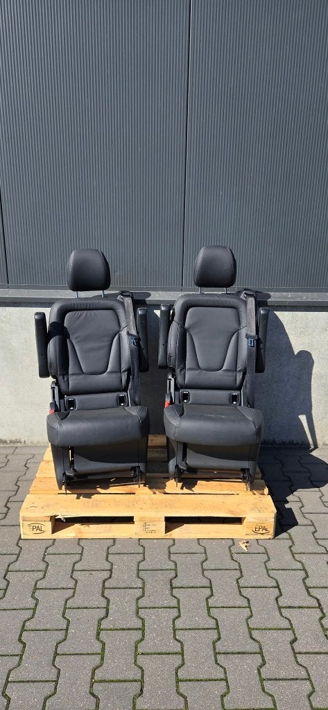 Stoelen MB V-klasse Meerdere stoelen Leder en Stof, Auto-onderdelen, Interieur en Bekleding, Ophalen, Gebruikt, Mercedes-Benz