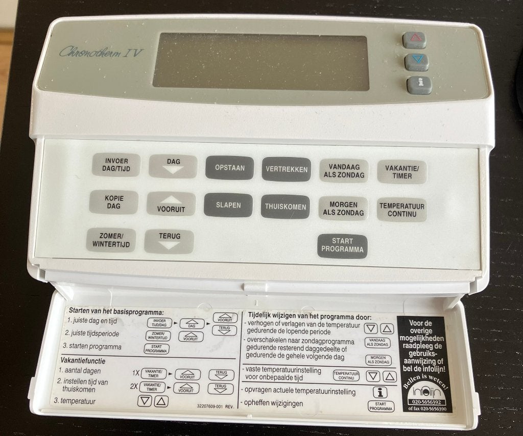 honeywell, Doe-het-zelf en Verbouw, Thermostaten, Verzenden, Gebruikt