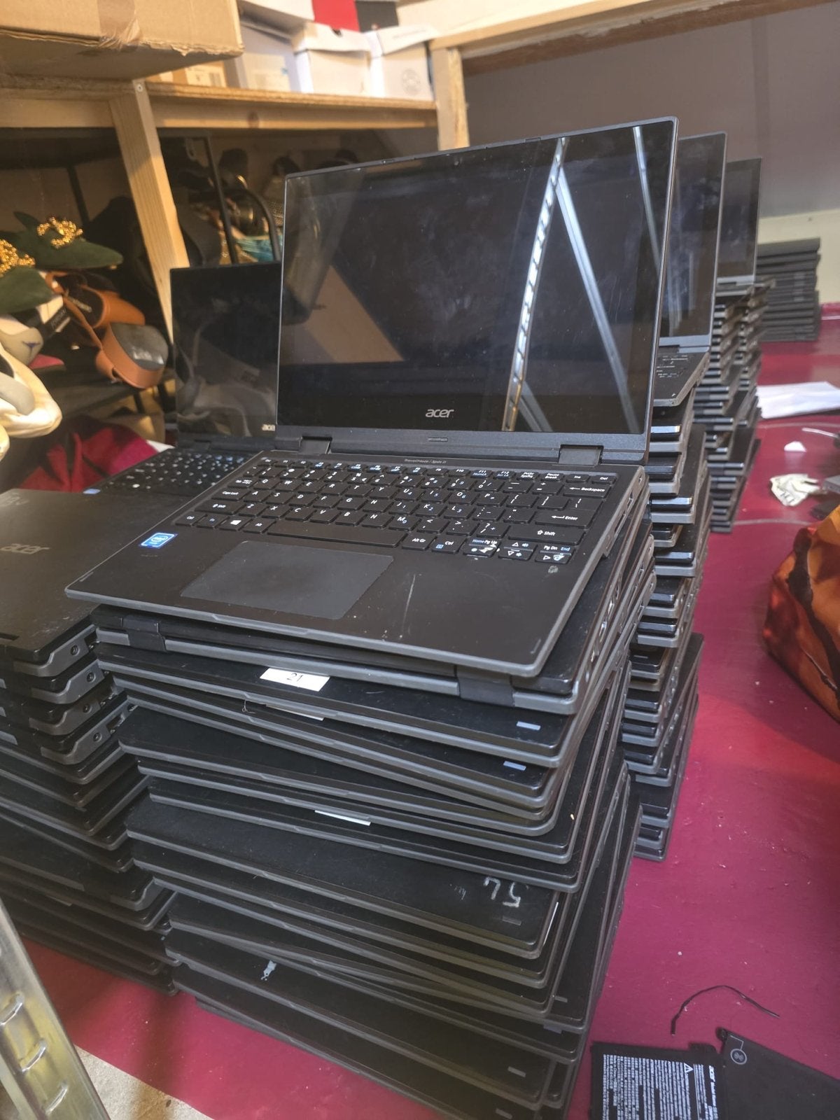 100x Acer Travelmate B118 Laptops - Bulkverkoop, Computers en Software, Ophalen of Verzenden, Gebruikt, 11 inch, Met touchscreen