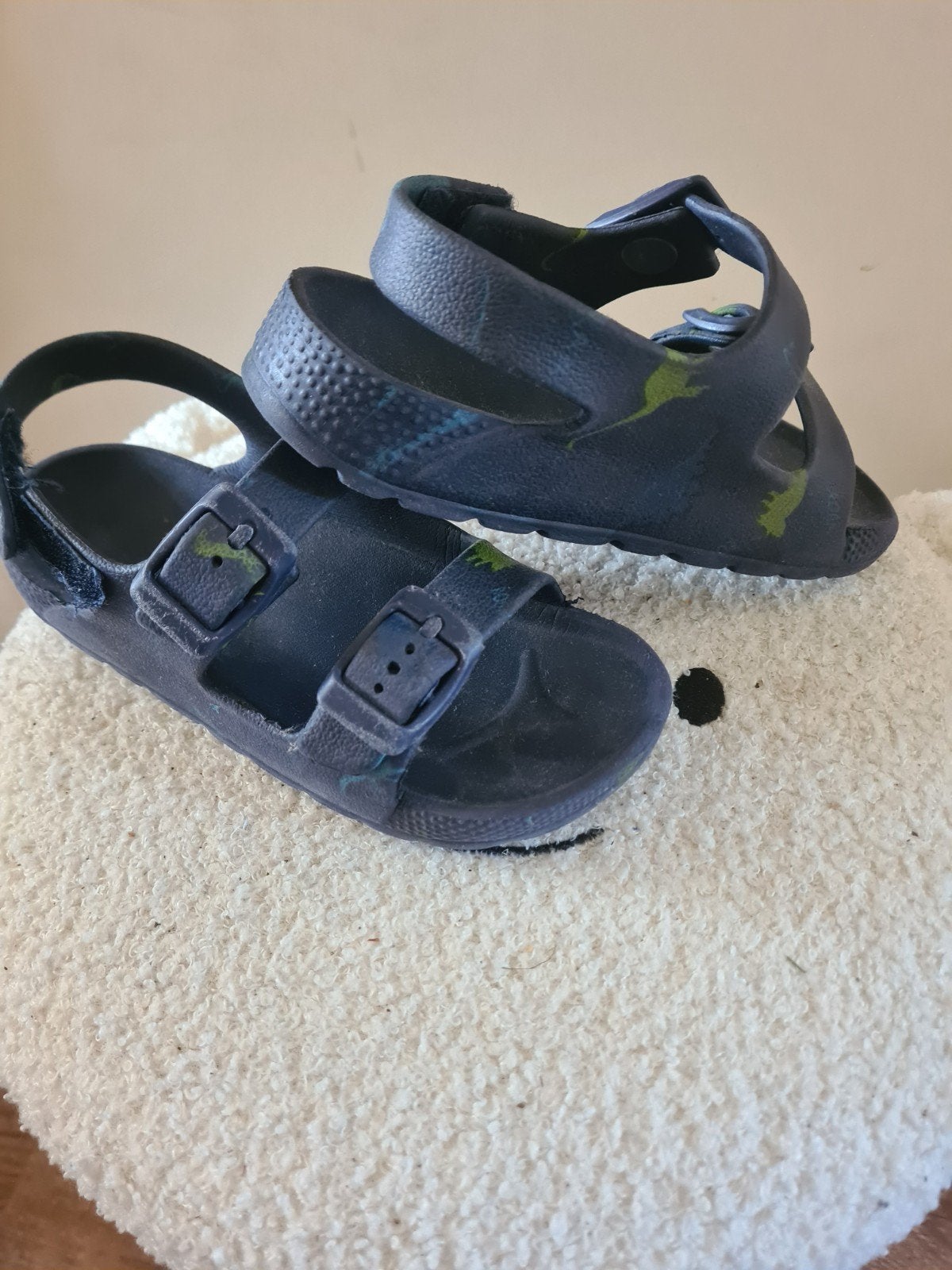 Donkerblauwe sandalen maat 28, Kinderen en Baby's, Babykleding | Schoentjes en Sokjes, Gebruikt, Jongetje of Meisje, Overige typen