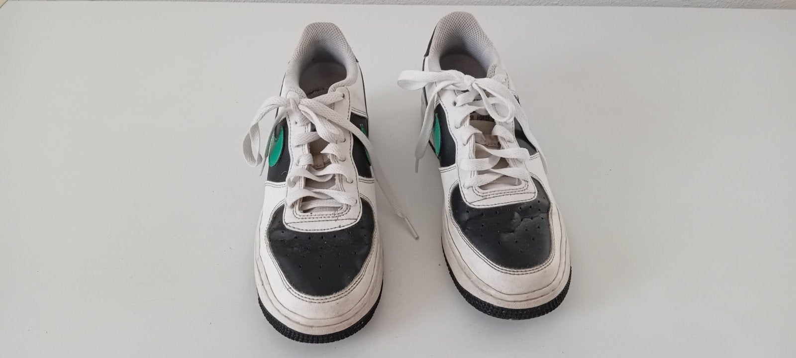 Nike Air Force 1 sneakers maat 38, Ophalen, Wit, Sneakers of Gympen, Gedragen
