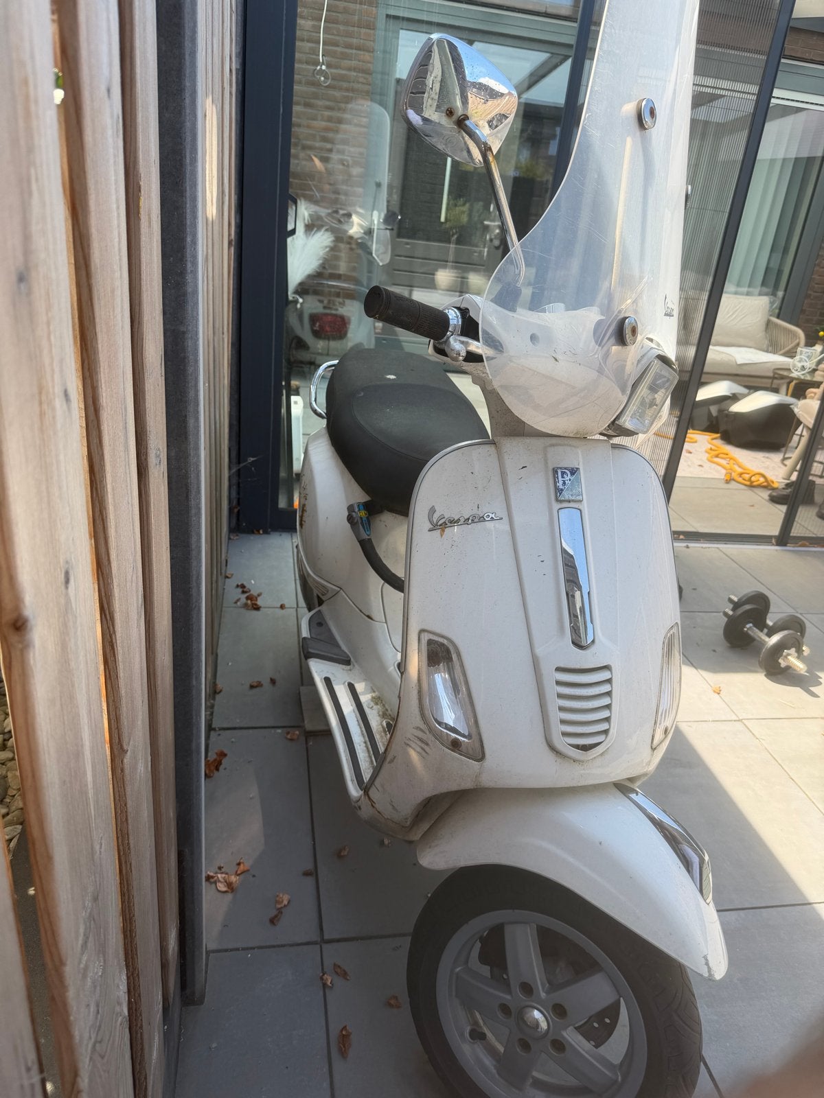 Vespa LX Scooter - Wit, Fietsen en Brommers, Scooters | Vespa, Ophalen, Gebruikt, Maximaal 45 km/u, Benzine