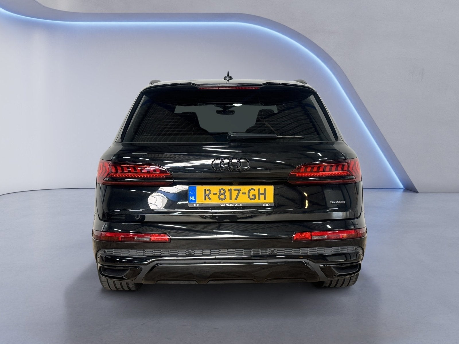 Audi Q7 55 TFSI e quattro Pro Line S|LEDER|MEMORY|NAP|INRUIL, Auto's, Automaat, Gebruikt, 2995 cc, Automatische klimaatregeling