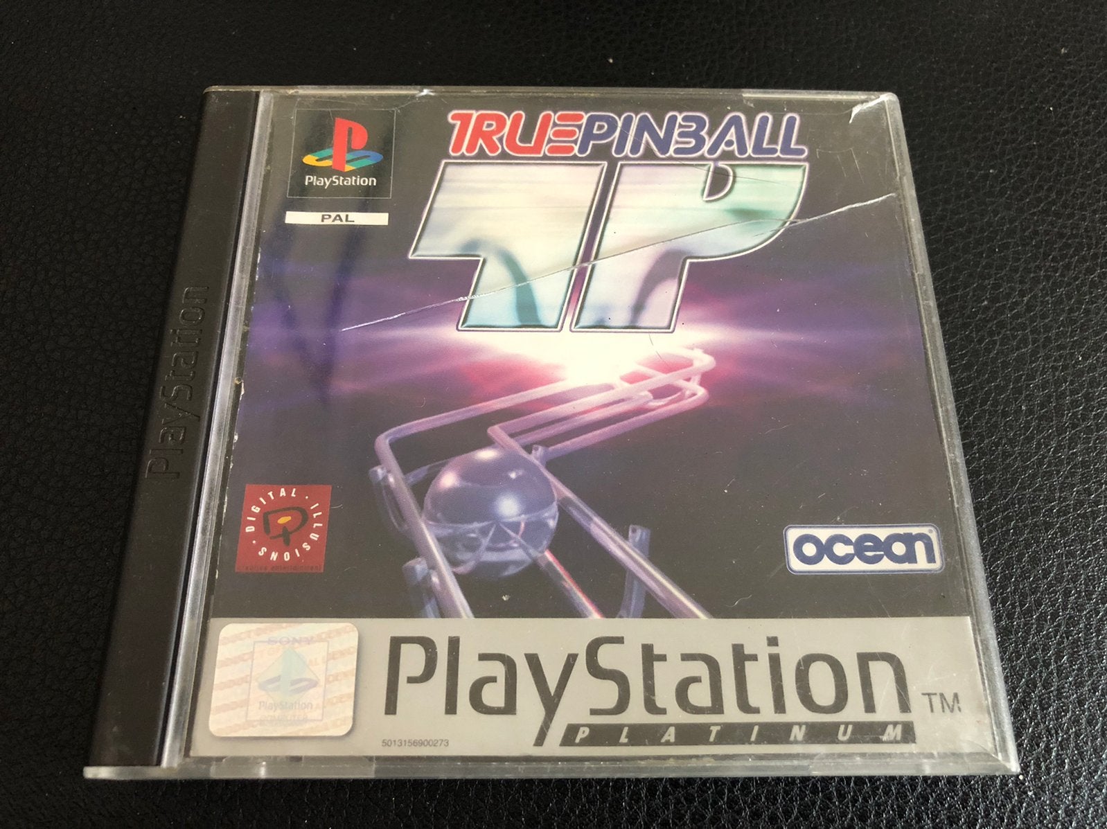 PS1, True Pinball Platinum, Spelcomputers en Games, Overige genres, 1 speler, Ophalen of Verzenden, Zo goed als nieuw