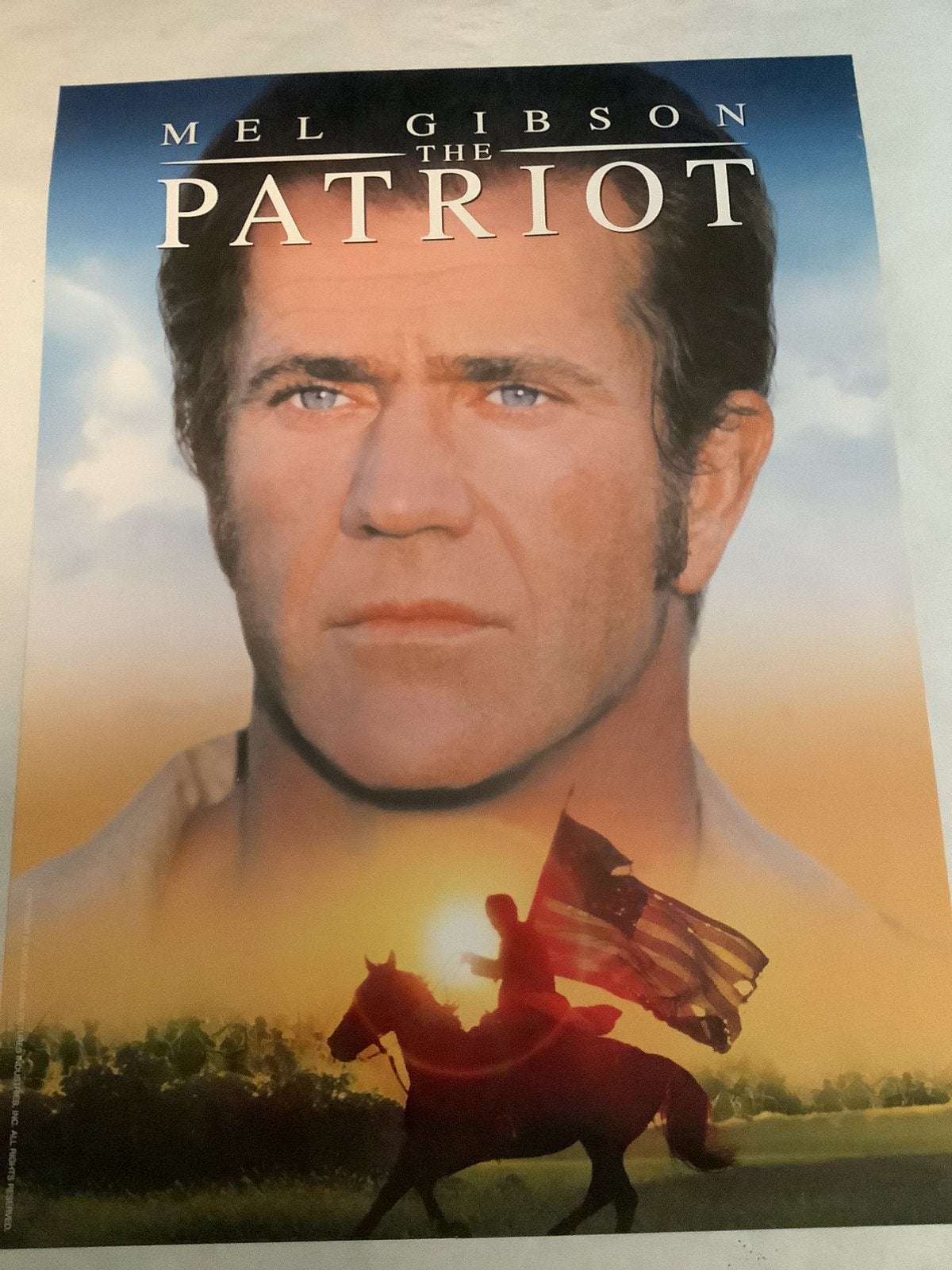 PATRIOT   FILMPOSTER   60-81 cm, Ophalen of Verzenden, Zo goed als nieuw, A1 t/m A3, Film en Tv