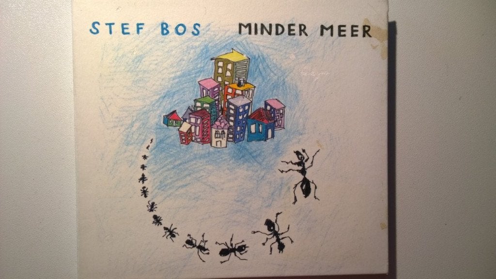 Stef Bos - Minder Meer, Ophalen of Verzenden, Zo goed als nieuw, Pop, Album