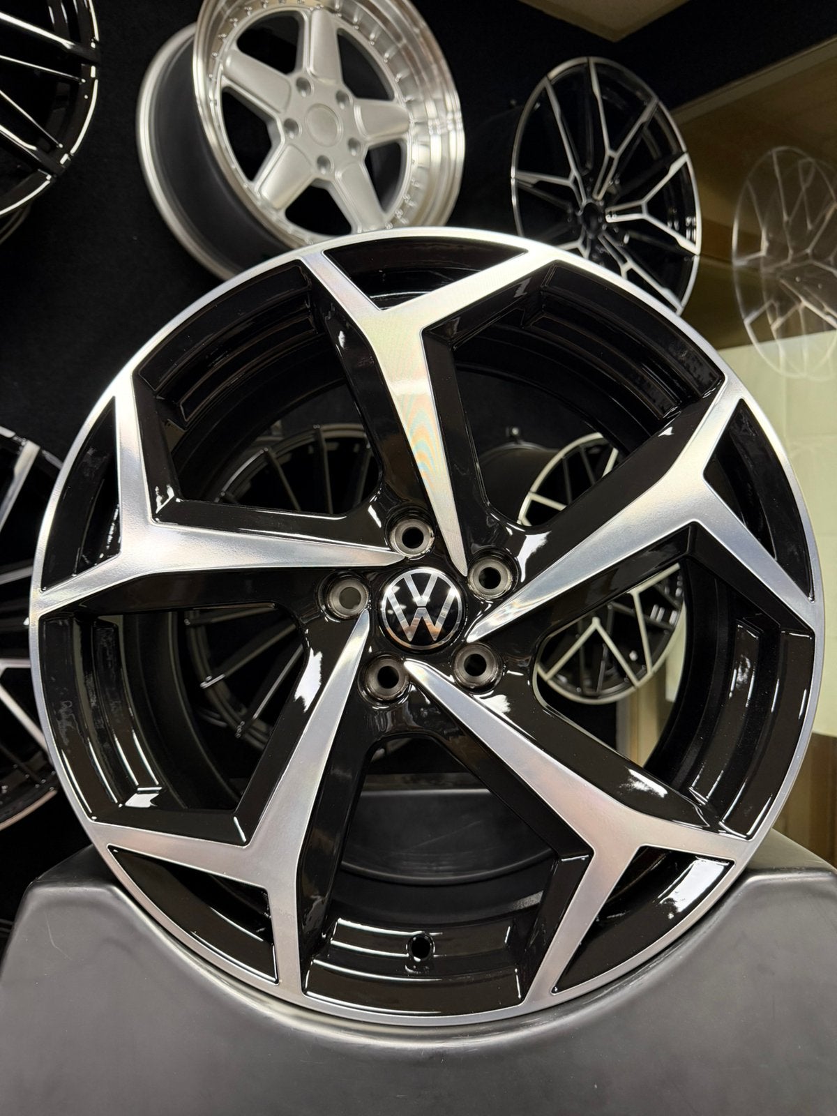 17 inch velgen voor Volkswagen Bonneville R-line 5x100 Polo, Velg(en), Nieuw, 17 inch, Ophalen of Verzenden