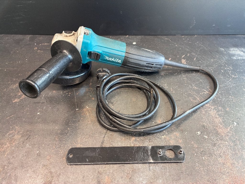 Makita haakse slijper GA5030R, Ophalen of Verzenden, Gebruikt, Haakse slijper, Makita