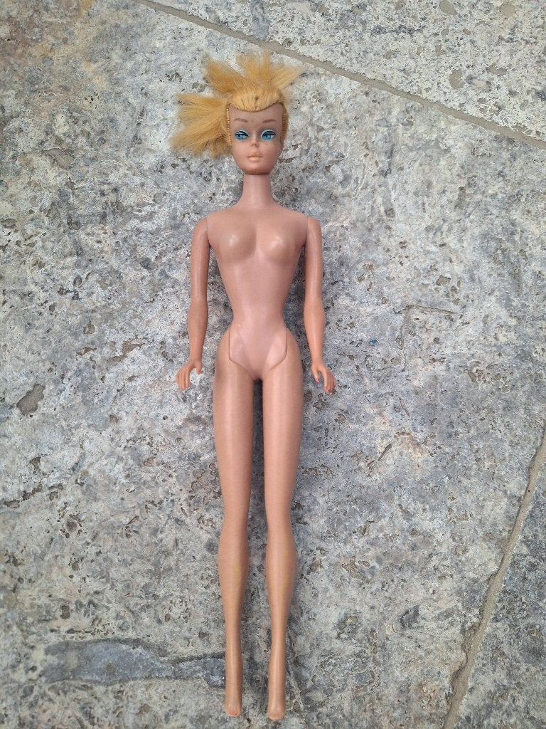 Vintage swirl ponytail barbie, Verzamelen, Ophalen of Verzenden, Gebruikt, Pop