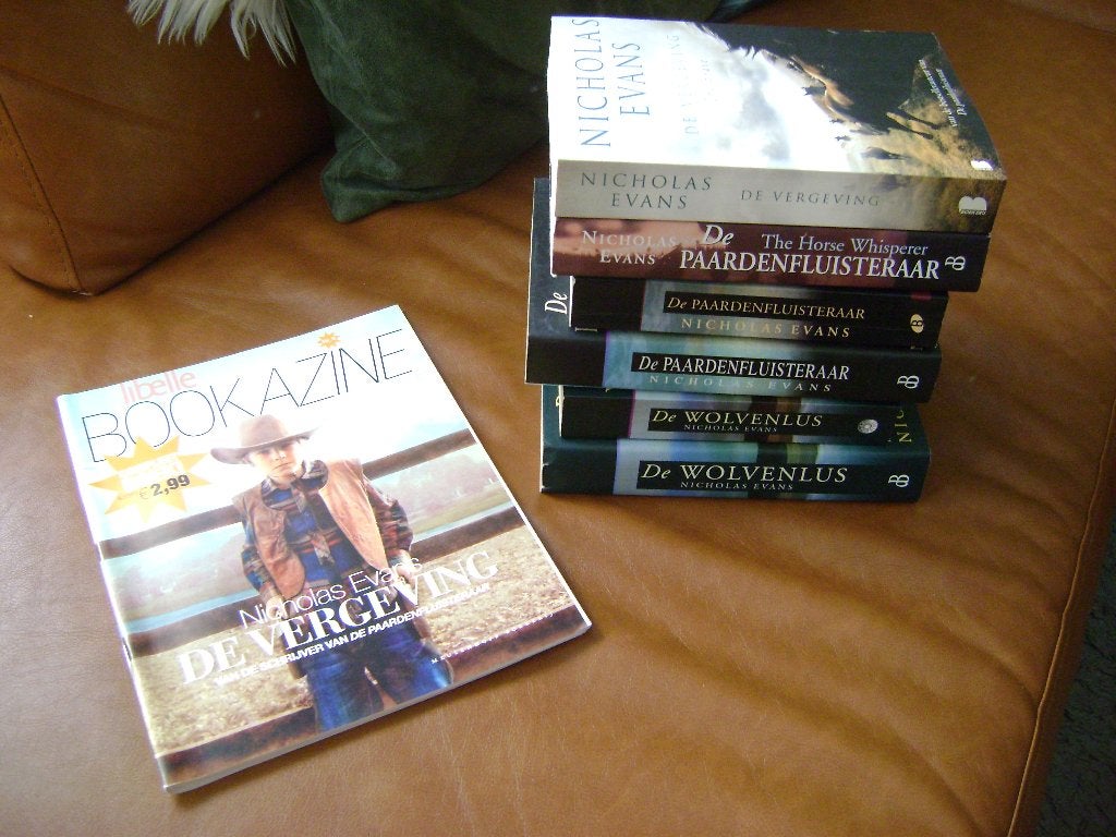 NICHOLAS EVANS boeken (3 titels), Ophalen of Verzenden, Gelezen