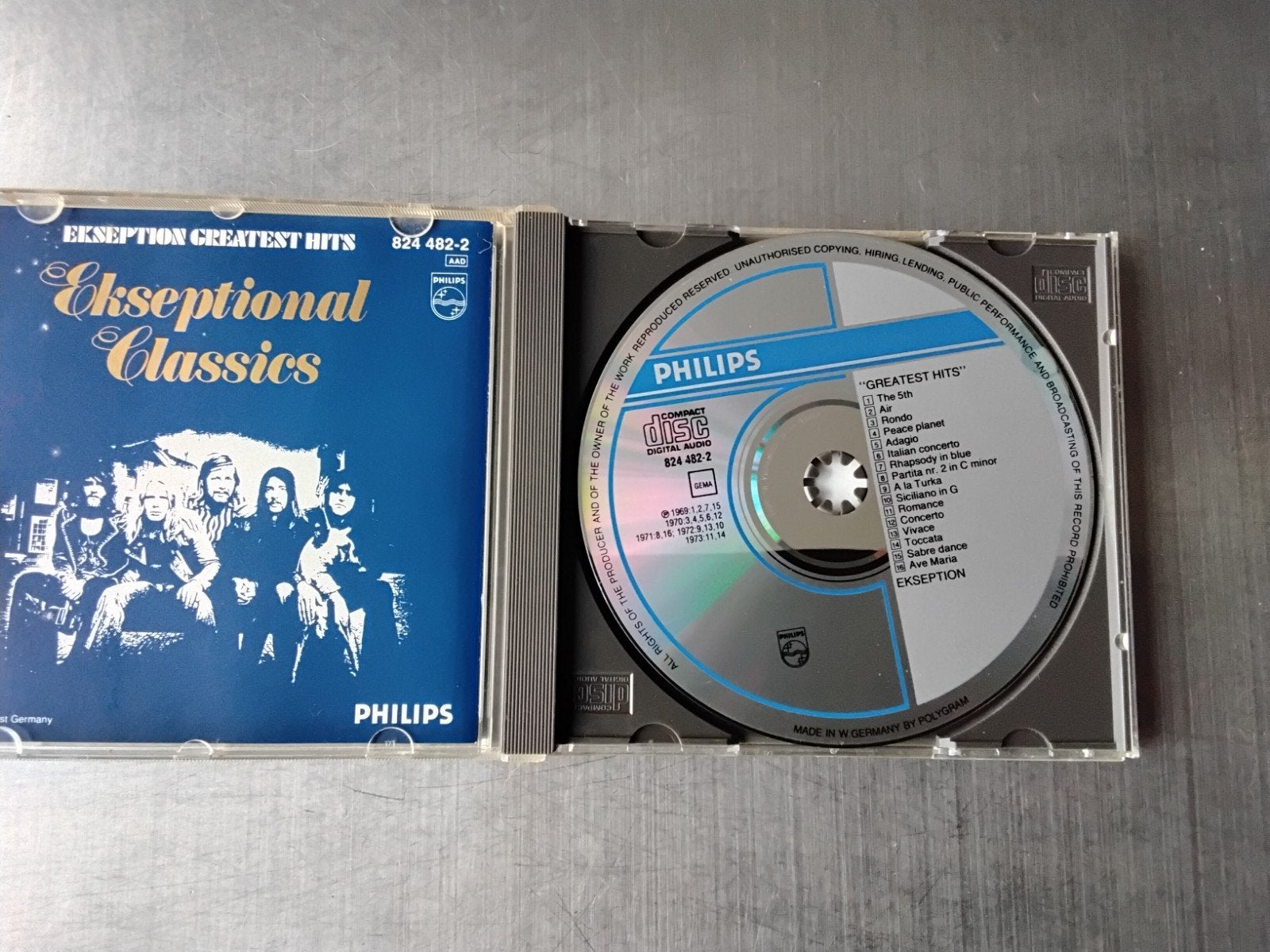 te koop cd van exeption, Verzenden