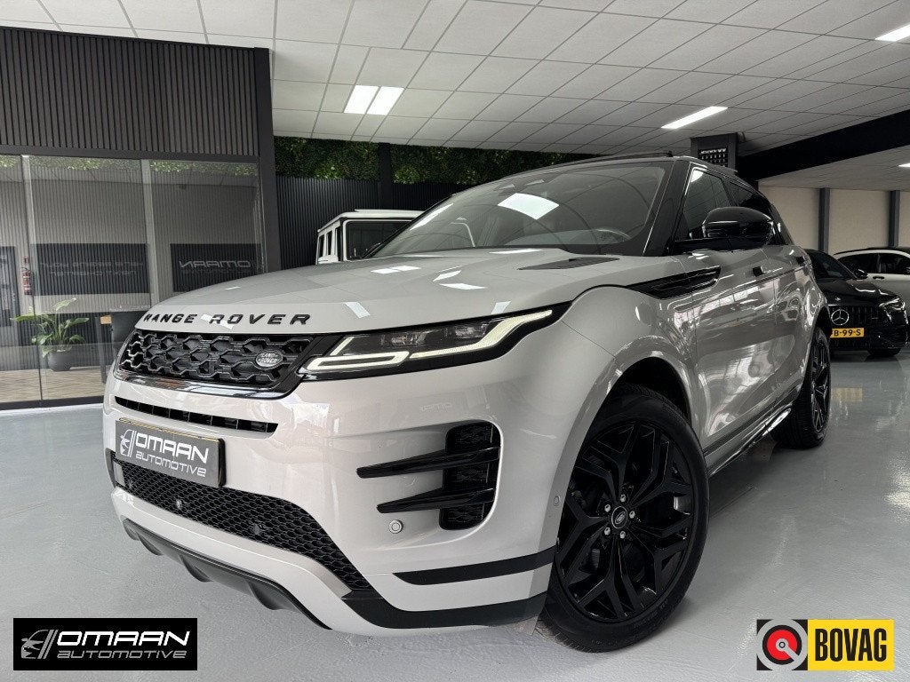Land Rover Range Rover Evoque 1.5 P300e AWD R-Dynamic Pano S, Auto's, Leder, Bedrijf, Vierwielaandrijving, Hybride Elektrisch/Benzine