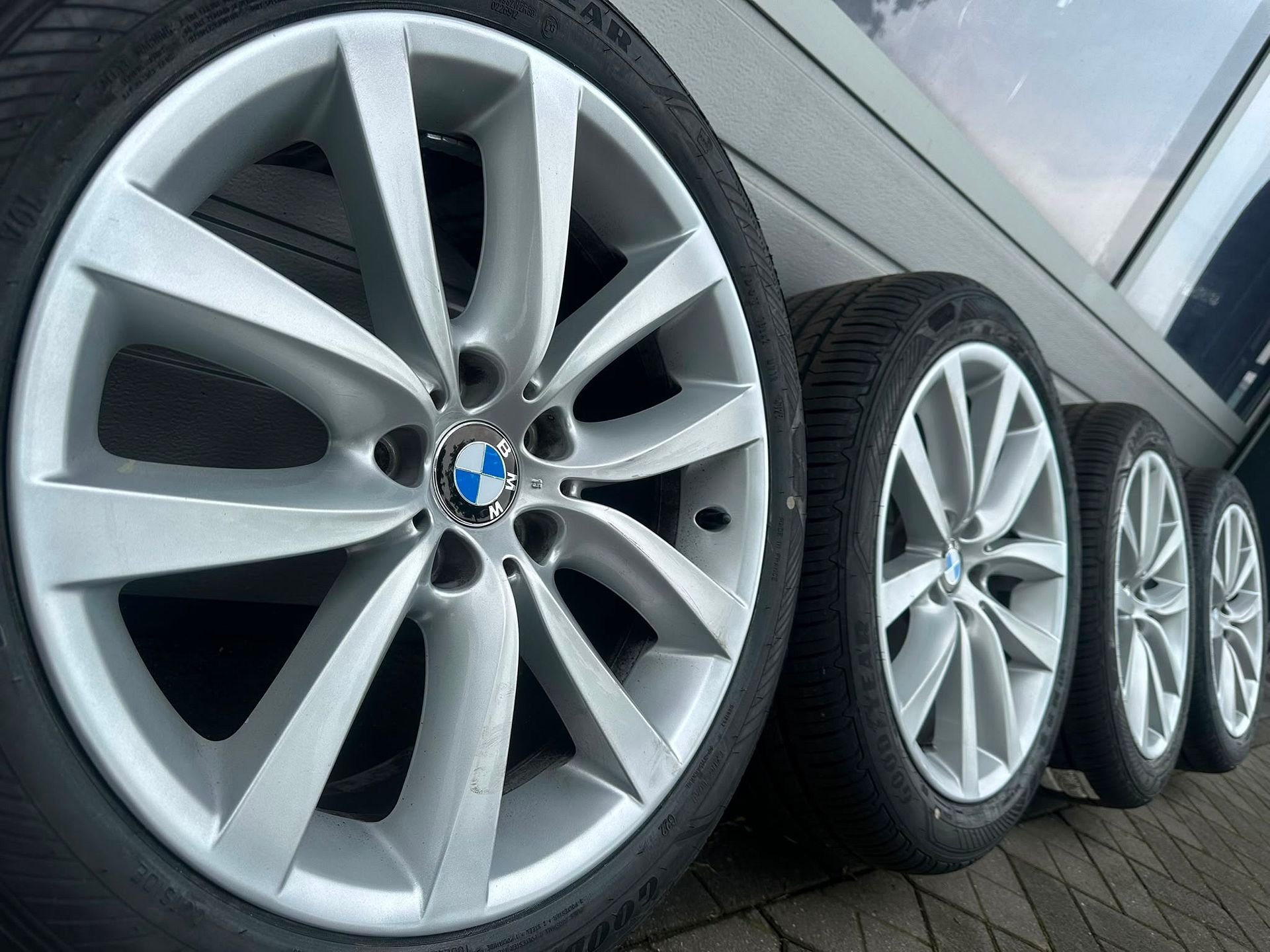 Org 19 inch BMW 5GT 5 serie 550D F10 F11 F06 F12 F13 velgen, 19 inch, -, -, Banden en Velgen