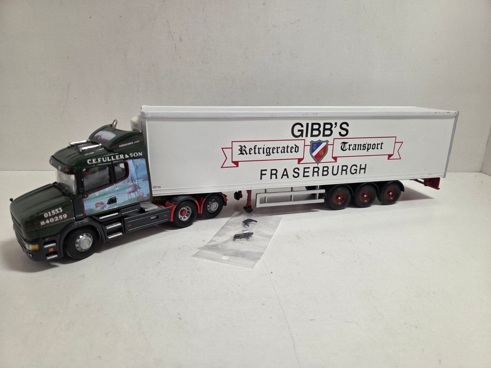 Corgi Scania Torpedo Gibb's 1:50, Corgi, ., Ophalen of Verzenden, Zo goed als nieuw