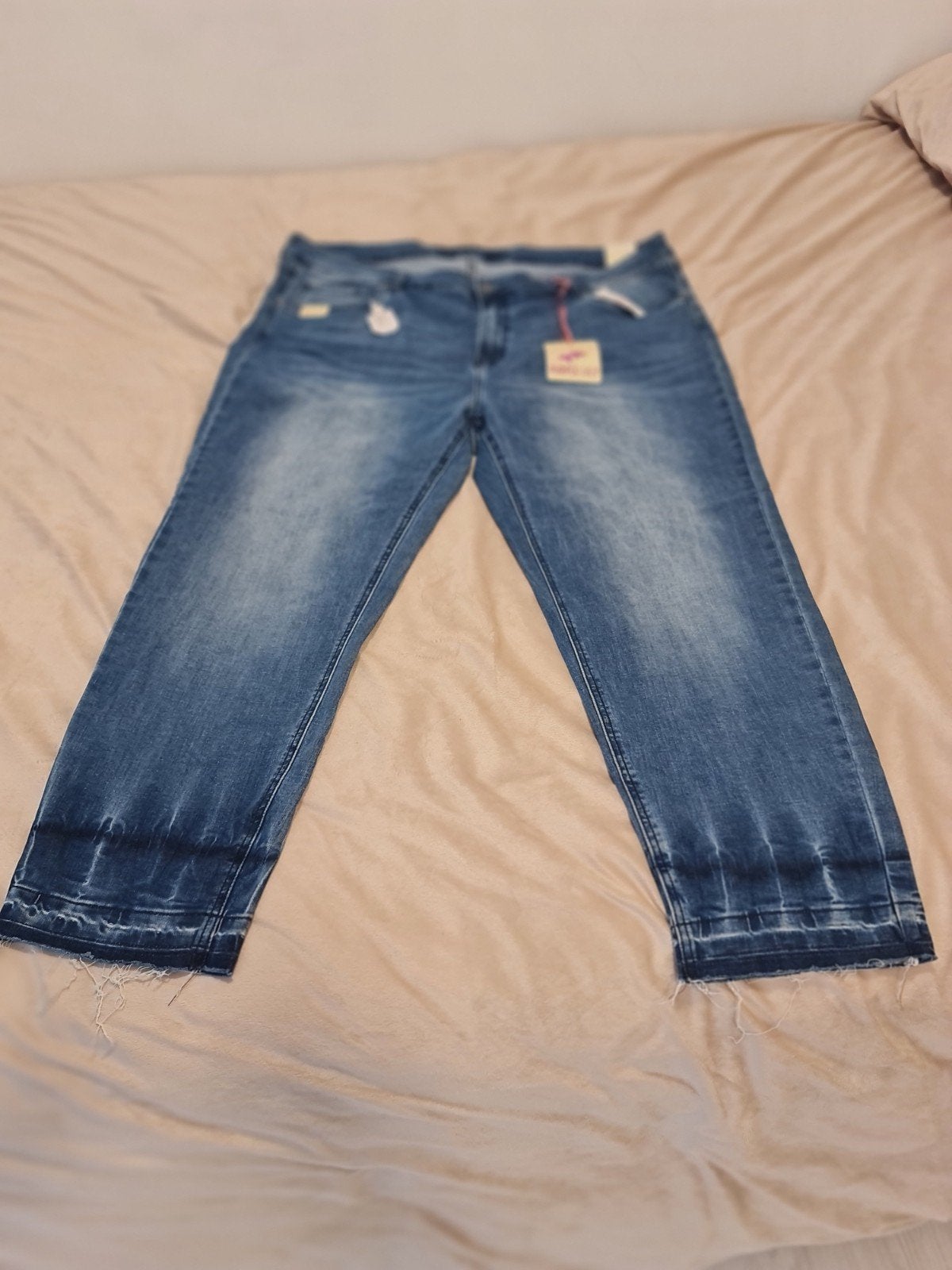 spijkerbroek, Ophalen of Verzenden, Nieuw, Blauw, W30 - W32 (confectie 38/40)