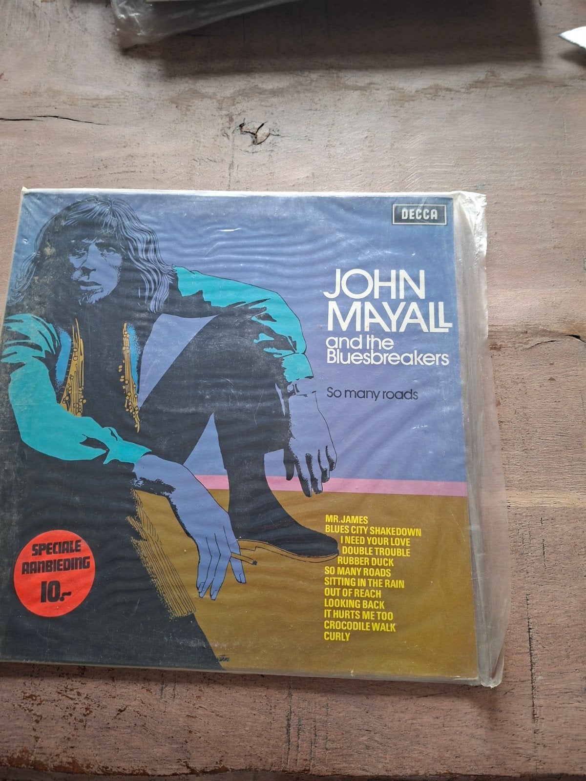 John Mayall and the Bluesbreakers - So Many Roads LP, Ophalen of Verzenden, Gebruikt, Blues, Album