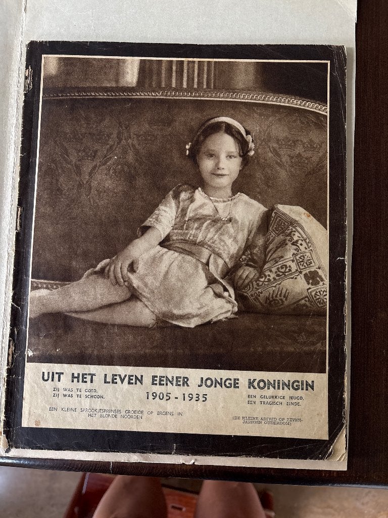 Koningin Astrid rouwnummer, Ophalen of Verzenden, Gebruikt, Buitenland, Tijdschrift of Boek