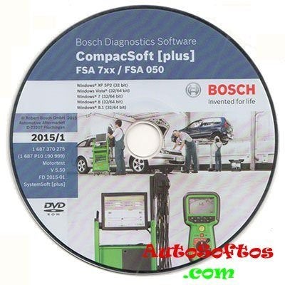 CompacSoft [plus] Bosch FSA 7XX 2015, Verzenden