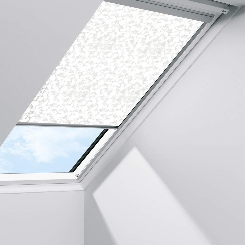 Velux rolgordijn RFL M08 4156S - Wit met patroon, Ophalen, Overige merken, Wit, 78 cm