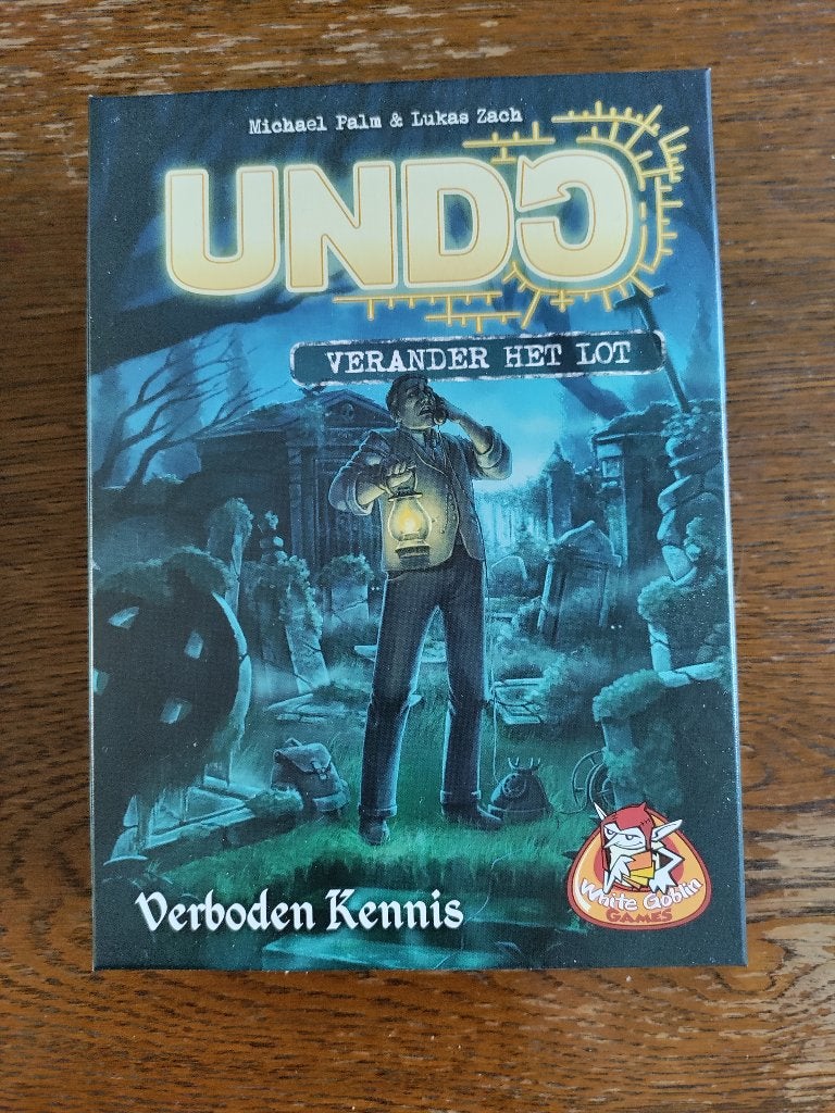 Te koop/ruil spel UNDO Verboden kennis (1x gespeeld), Hobby en Vrije tijd, Gezelschapsspellen | Bordspellen, Vijf spelers of meer