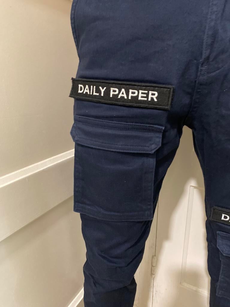 Daily Paper cargo broek, Kleding | Heren, Broeken en Pantalons, Ophalen of Verzenden, Zo goed als nieuw, Maat 46 (S) of kleiner