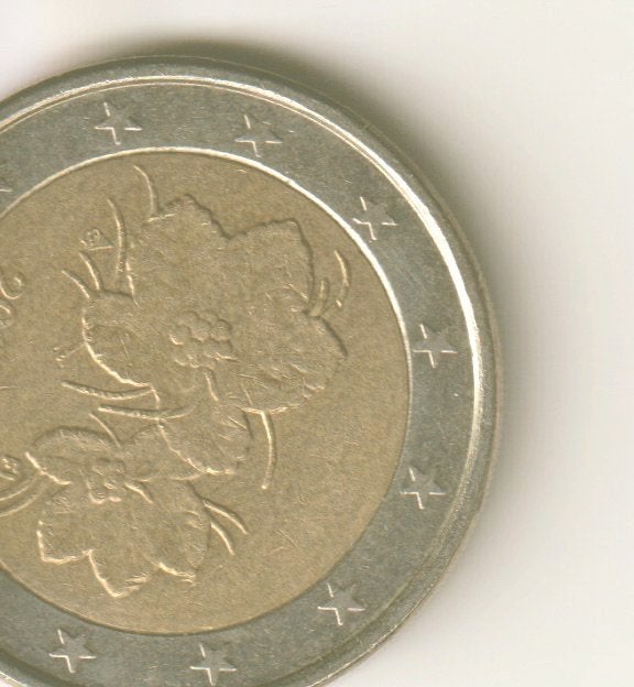 2 euro 2008 finland, Postzegels en Munten, Ophalen of Verzenden, Finland, 2 euro