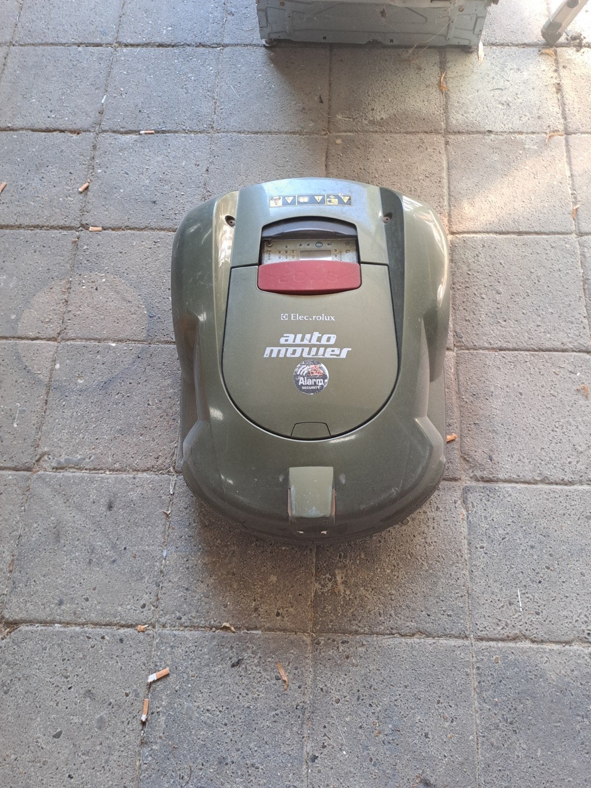 huskvarna robot maaier, Ophalen, Gebruikt