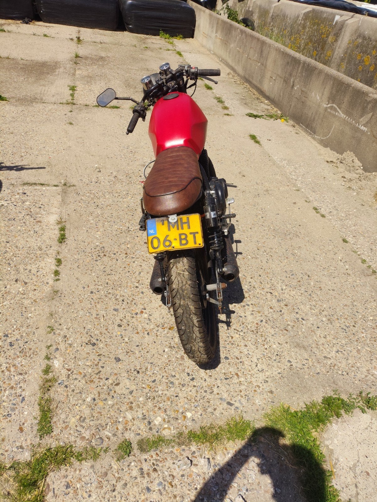 Suzuki gsx 400e - 1986 - Caferacer look-Bijna Belasting vrij, 400 cc, 2 cilinders, Gebruikt, Particulier
