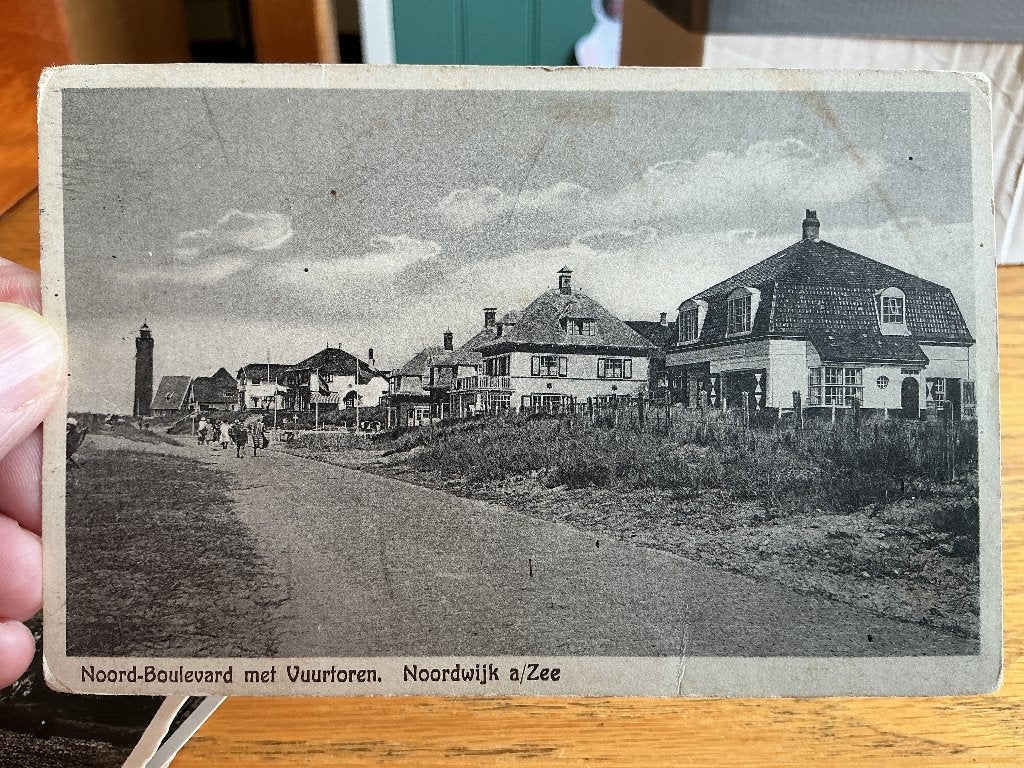 Vuurtoren Noordwijk aan zee 1926, Verzenden, 1920 tot 1940, Gelopen, Zuid-Holland