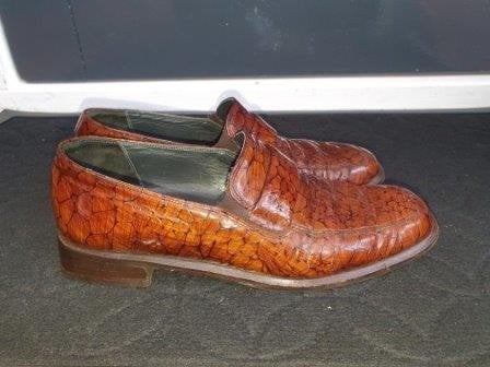 Sioux instappers mt. 38,5 bruine lakschoenen in mooie staat, Bruin, Sioux, Instappers, Ophalen of Verzenden
