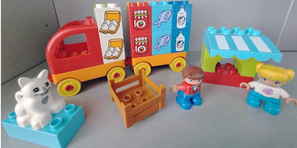 Duplo  set 10818, Ophalen of Verzenden, Zo goed als nieuw, Complete set, Duplo