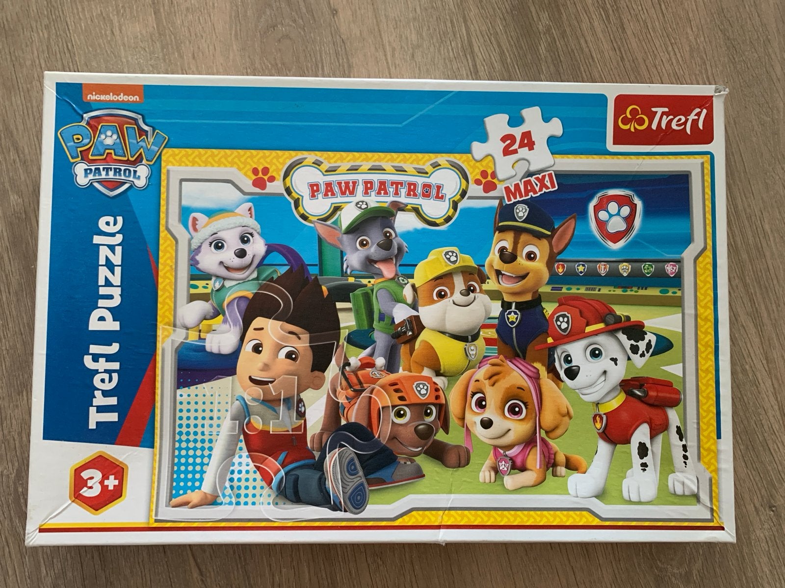 Paw Patrol Trefl Maxi Puzzel 24 stukjes, Ophalen of Verzenden, 10 tot 50 stukjes, Zo goed als nieuw