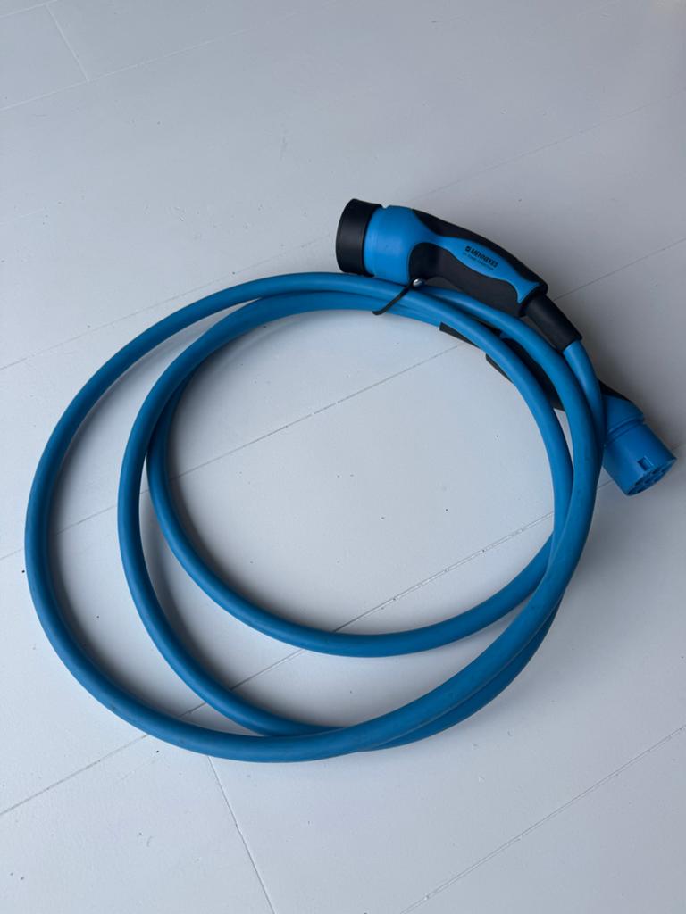 Mennekes Laadkabel Type 2, 32A, 480V - Elektrische Auto, Ophalen of Verzenden, Gebruikt, Universele onderdelen