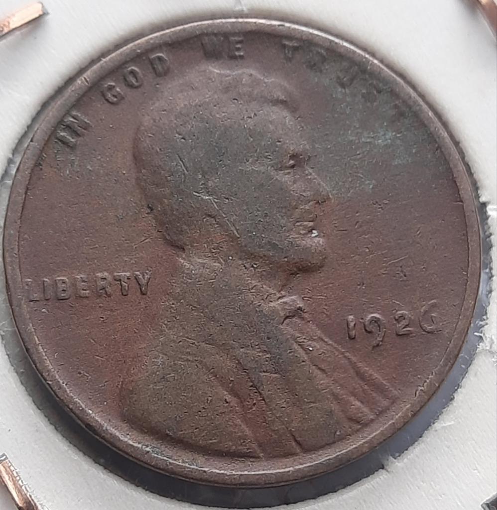 Verenigde Staten 1 cent 1926 KM# 132., Ophalen of Verzenden, Noord-Amerika, Losse munt