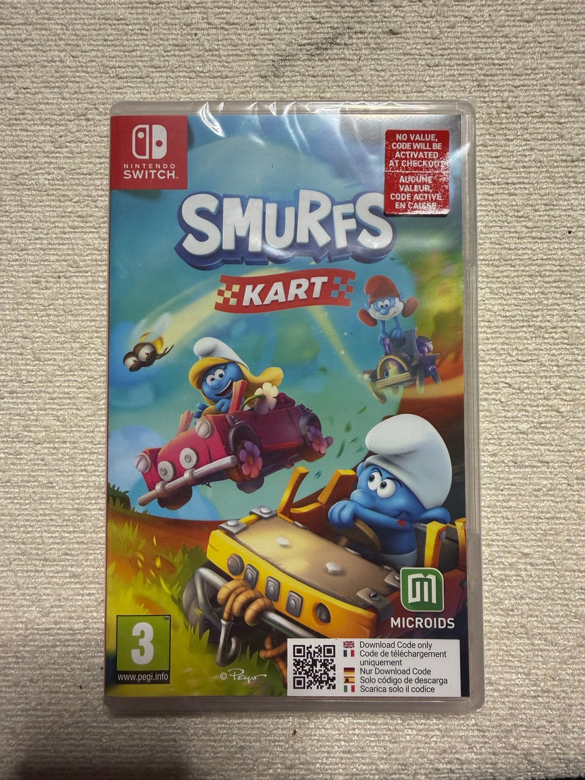 Smurfs Kart - Nintendo Switch (Nieuw), Racen en Vliegen, Nieuw, Eén computer, Ophalen of Verzenden